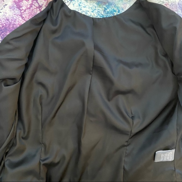 NWT Bagatelle floral print faux leather jacket size large - Picture 8 of 9